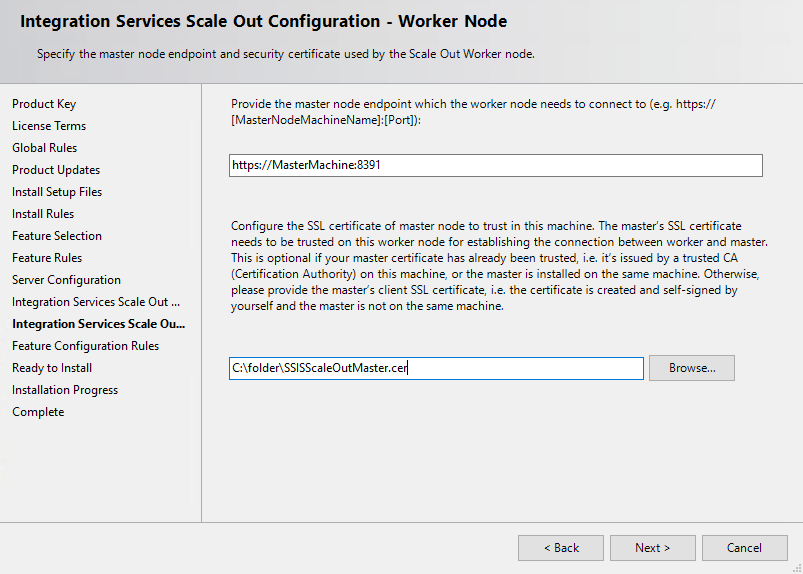 Configurazione Worker 2