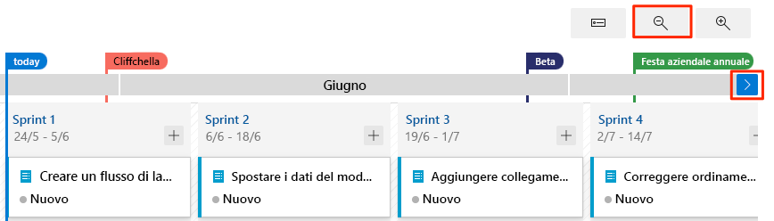 Screenshot del passaggio per visualizzare tutti e quattro i marcatori.