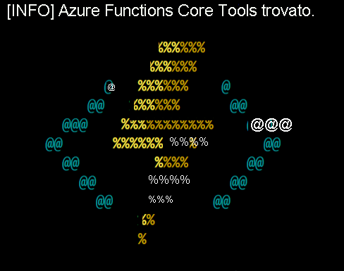 Image showing the Azure Function Core tools logo.