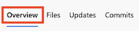 Screenshot di Azure DevOps che mostra la scheda Panoramica.