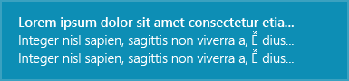 Esempio di ToastText04