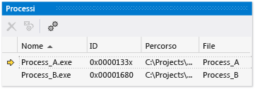 Processes window