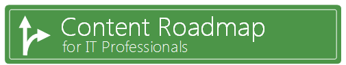 Roadmap del contenuto per professionisti IT (immagine banner)