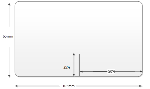 zone marker for large precision touchpad