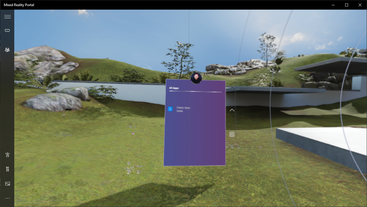 Eseguire app Desktop (Win32) in Windows Mixed Reality.