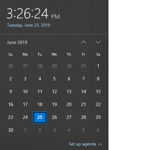 Immagine CalendarViewControl