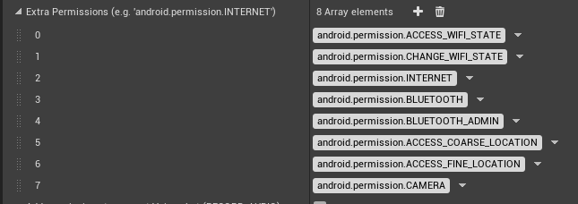 Impostazioni del progetto ANDROID APK