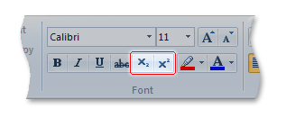 Screenshot dell'elemento FontControl con l'attributo RichFont impostato su true.