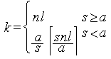 Equazione che mostra la posizione del primo pixel della riga successiva in GL_PACK_ROW_LENGTH.