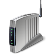 immagine di un'icona router wireless