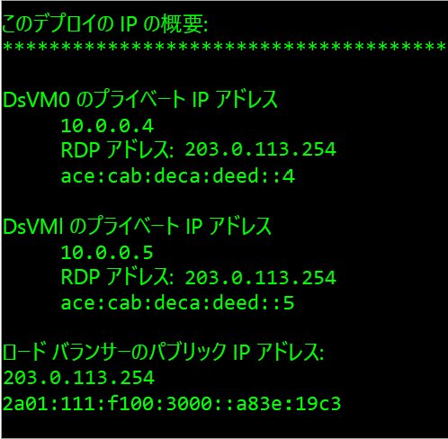 Azure におけるデュアル スタック (IPv4/IPv6) アプリケーションのデプロイの IP に関する概要