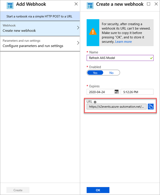 Configure Webhook