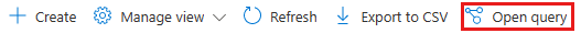 Open Azure Resource Graph query