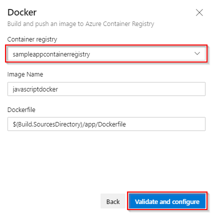 Docker の検証と構成