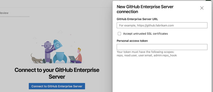 新しい GitHub