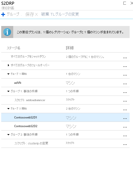 storagespacesdirect 保護を示すスクリーンショット。