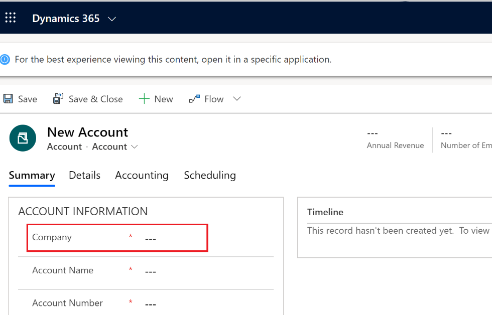 Dataverse の接続を確認します。