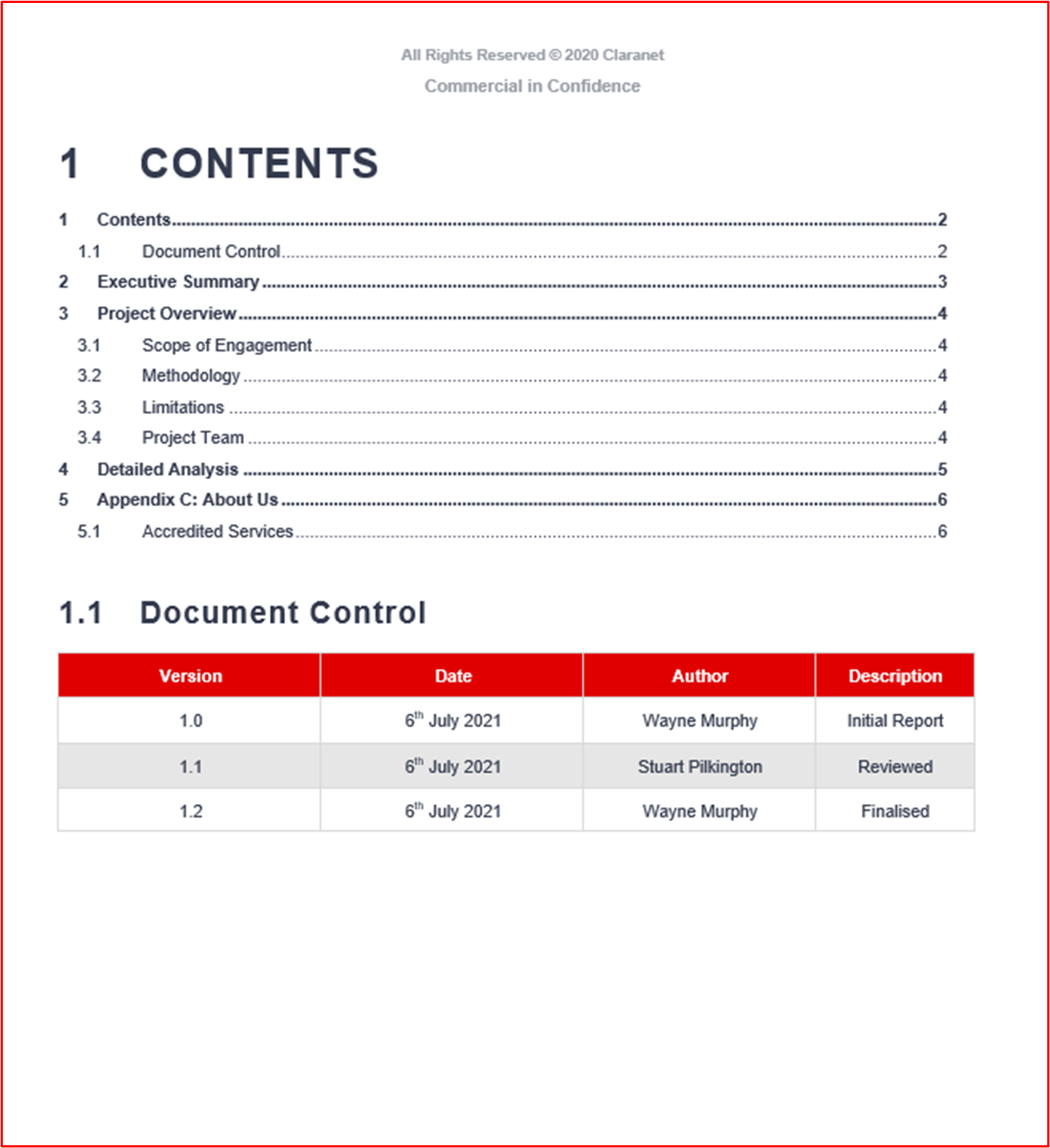 Contoso2 のクララネットによって生成されたインシデント対応レポートからの抽出を示すスクリーンショット