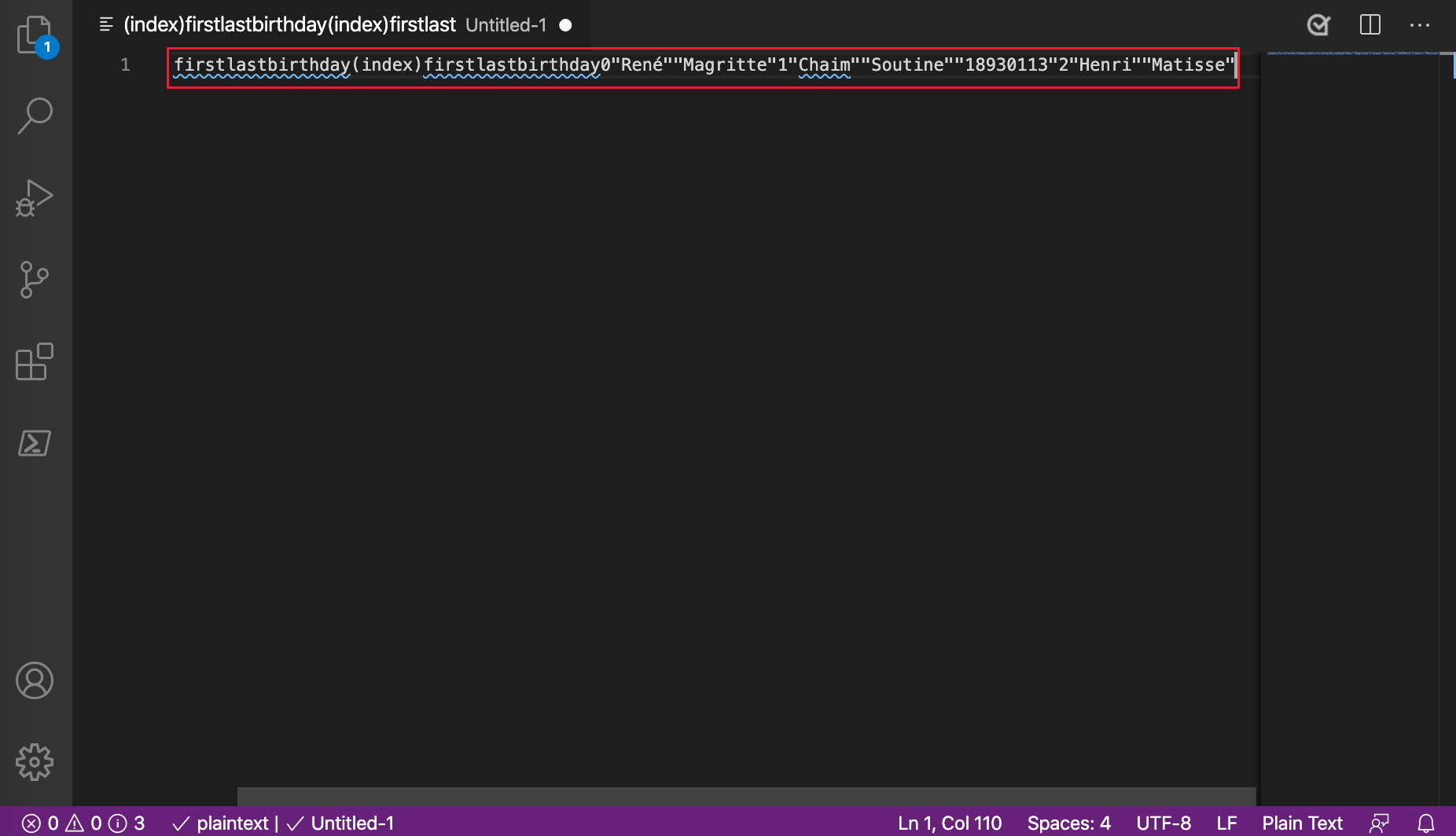 Visual Studio Code に貼り付けた Microsoft Edge 85 以前のコンソール API 出力