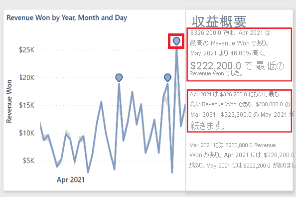 Screenshot of Anomaly detection.