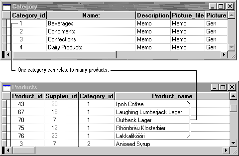 FoxPro Category Products