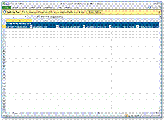 Project Server の図