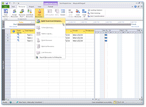 Project Server の図