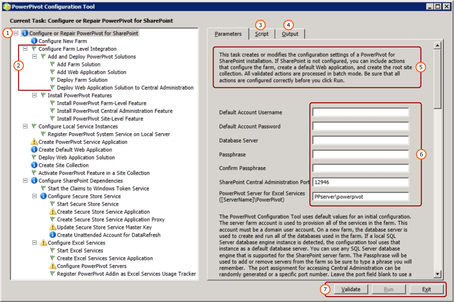 PowerPivot for SharePoint 2013 構成ツール