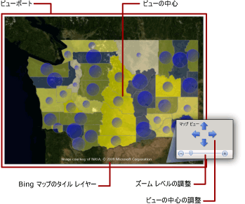 マップのビューポート