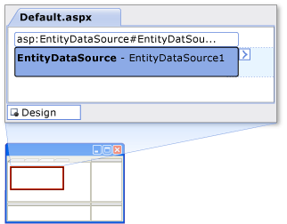 EntityDataSource デザイン時コントロール