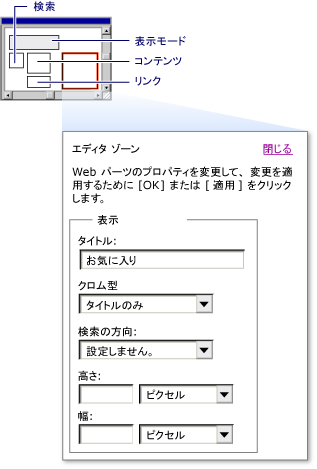 IIS Web パーツ ページ イメージ 3