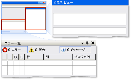 ドッキングされた 2 つの子を持つドッキング コンテナ。