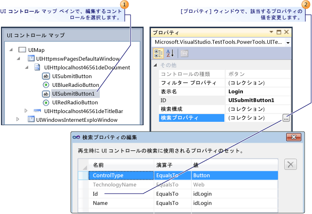 コントロールのプロパティ