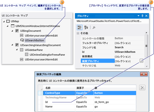 コントロールのプロパティ