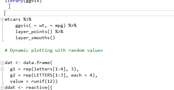 Creating a collapsible region with comments