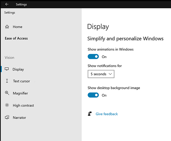 ディスプレイを調整して Surface Hub を簡素化およびカスタマイズする