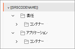 新しい Postman コレクション内のフォルダーのスクリーンショット。