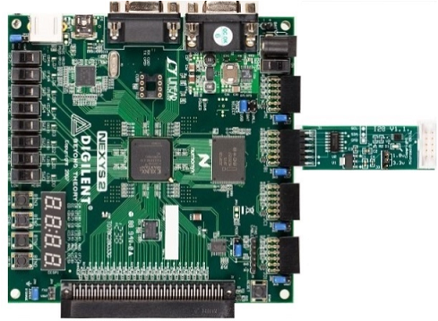 MITT I2C ハードウェアセットアップの画像。