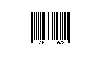 サンプル バーコード - EAN-8