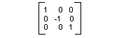 3 対 3 のマトリックスを示す図