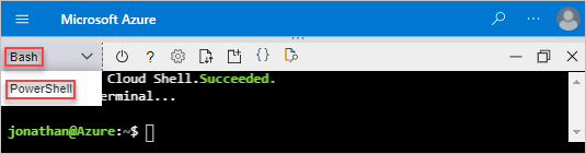 Bash 또는 PowerShell 선택