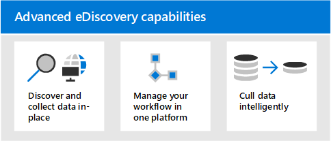 eDiscovery(프리미엄) 기능.