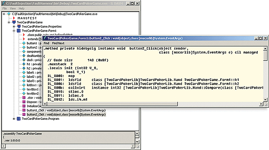 Figure 5 Using ILDASM to Examine Method Signatures