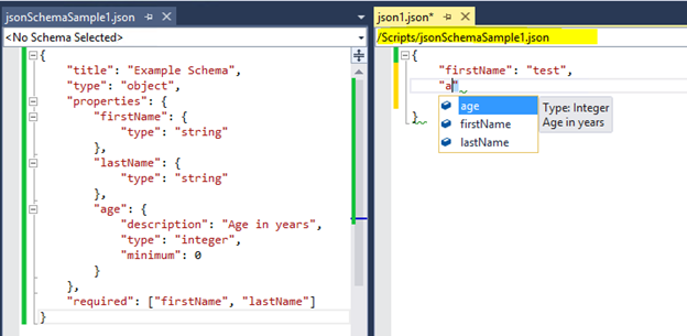 JSON 스키마 편집기