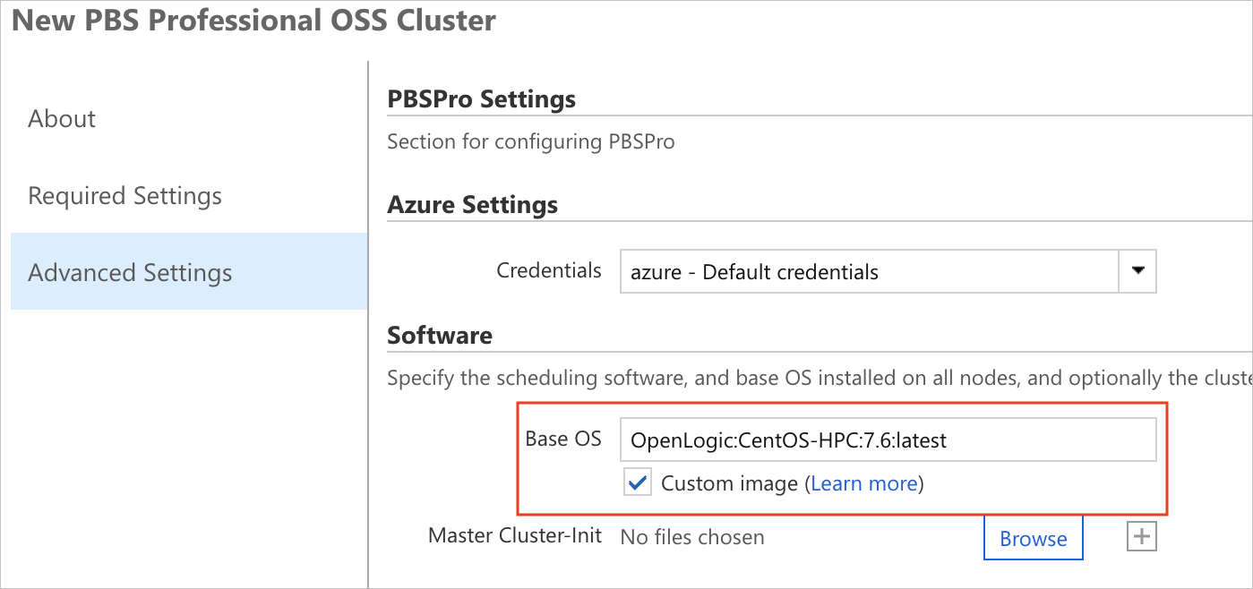 CentOS HPC 이미지