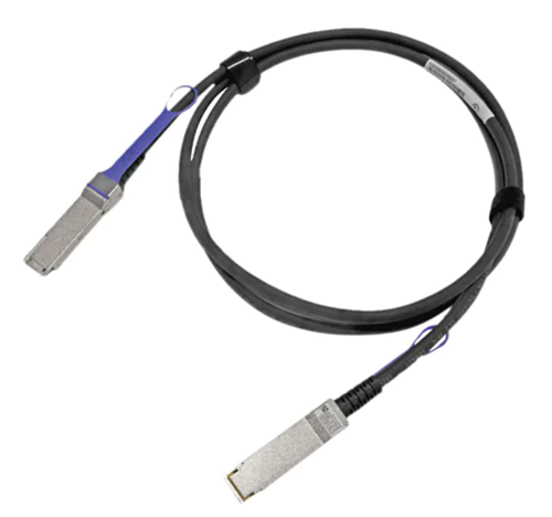 Example of a QSFP28 DAC connector