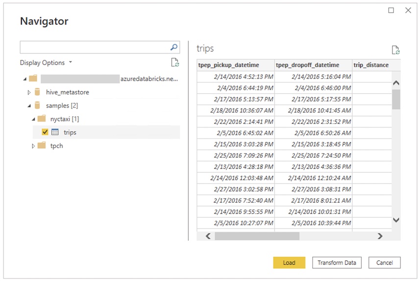 Power BI 탐색기