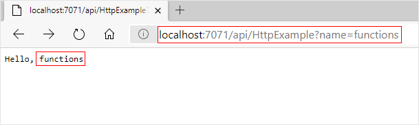 브라우저의 localhost 함수 응답