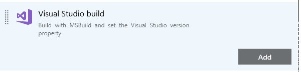 BizTalk Server 프로젝트에 Visual Studio 빌드 작업을 추가합니다.