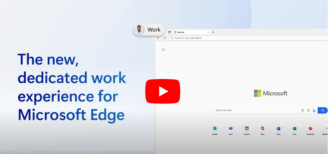 비즈니스용 Microsoft Edge: 컨트롤, 보안 및 생산성